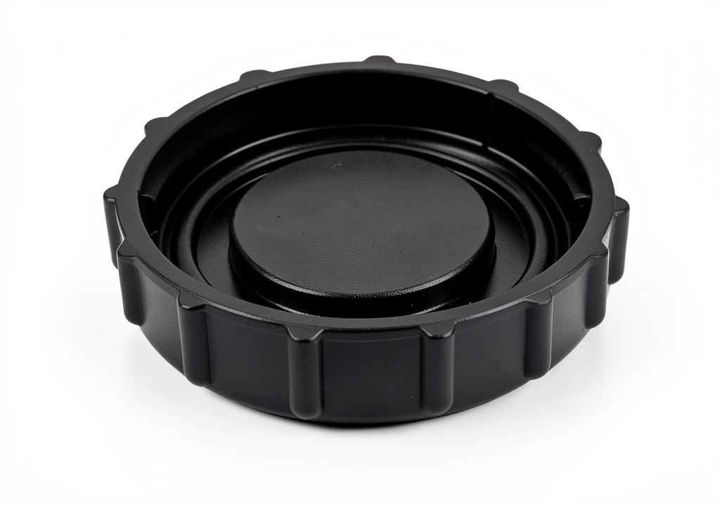 Installing Mazda CX-5 cylinder cap black metal Marketplace on a wooden garage workbench