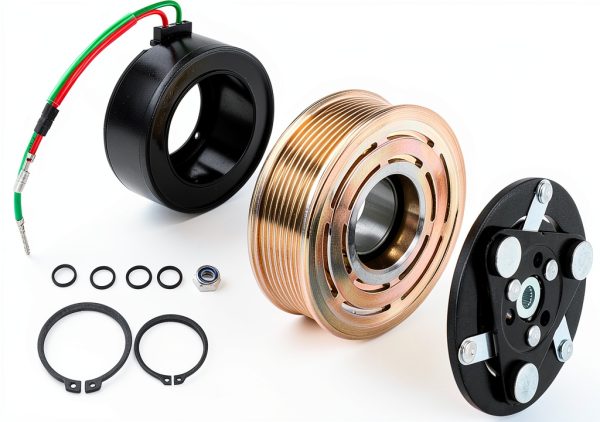 A ABSOPRO AC Compressor Clutch Kit for Automotive-0