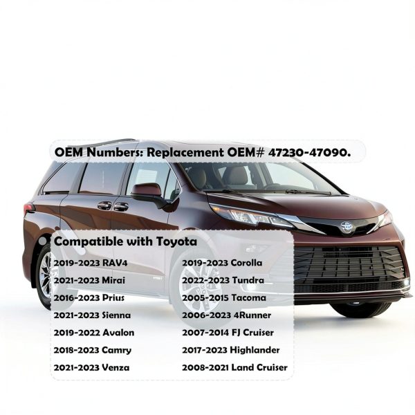NHHC Brake Fluid Cap Replacement ABS Material-4