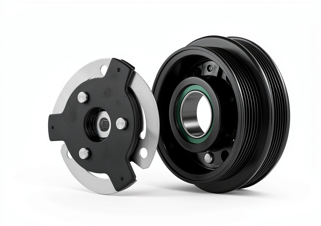 A-Premium AC clutch kit installed in a Volkswagen engine bay