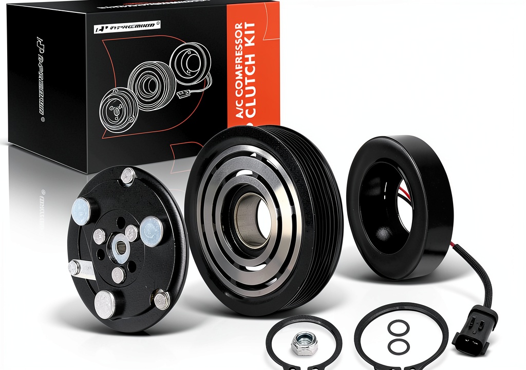 A-Premium AC Compressor Clutch Kit components