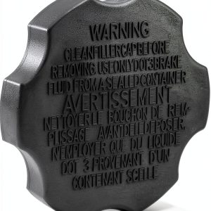 ZyloPlinx Master Cylinder Cap Black Plastic Design-0