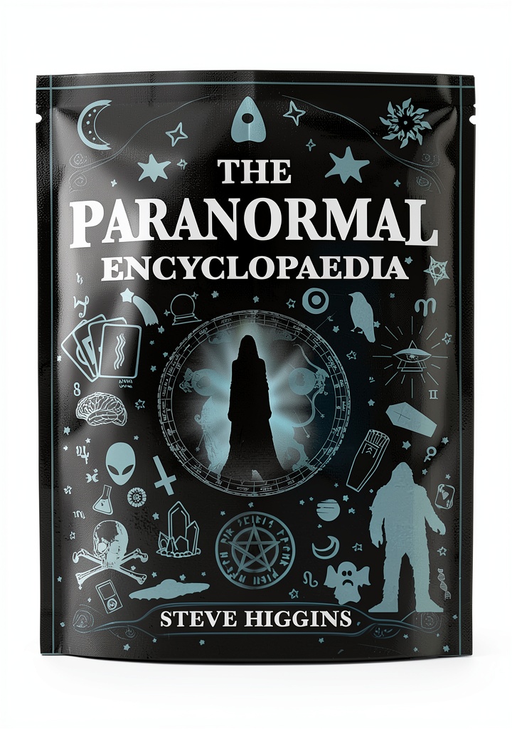 Installing occult encyclopedia kindle Project Weird eBook on a wooden desk