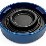 kweiny Aluminum Brake Fluid Cap Blue Anodized-0