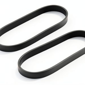 9.25" Non Vented Rotor Silencer Band Fits for Large Non-Vented Rotors, Replacement Part for AMMCO 6922 and GOODSON Rubber Brake Lathe Silencer Band, 2 Pack-0