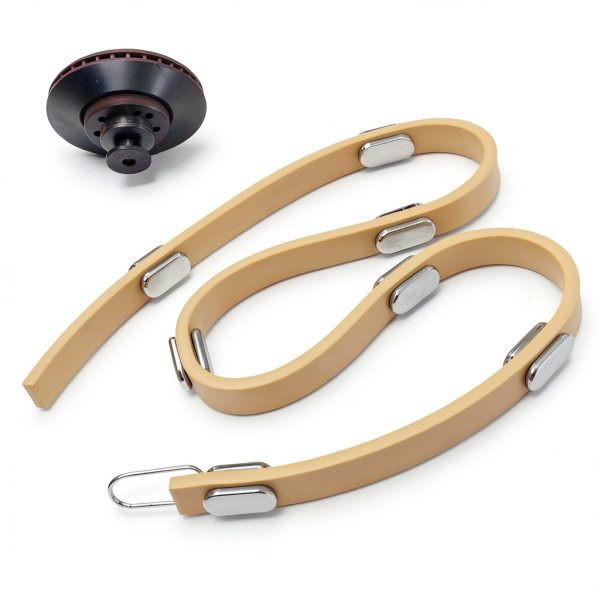 Brake Lathe Silencer Band by superbobi Ventilated Rotor Rubber Chain-0